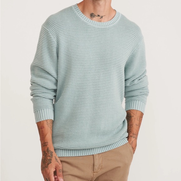 Marine Layer Other - Marine‎ layer Garment Dye Crew Sweater Pink medium Faherty